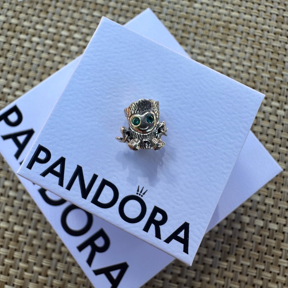 Tree Stump Pandora Charm